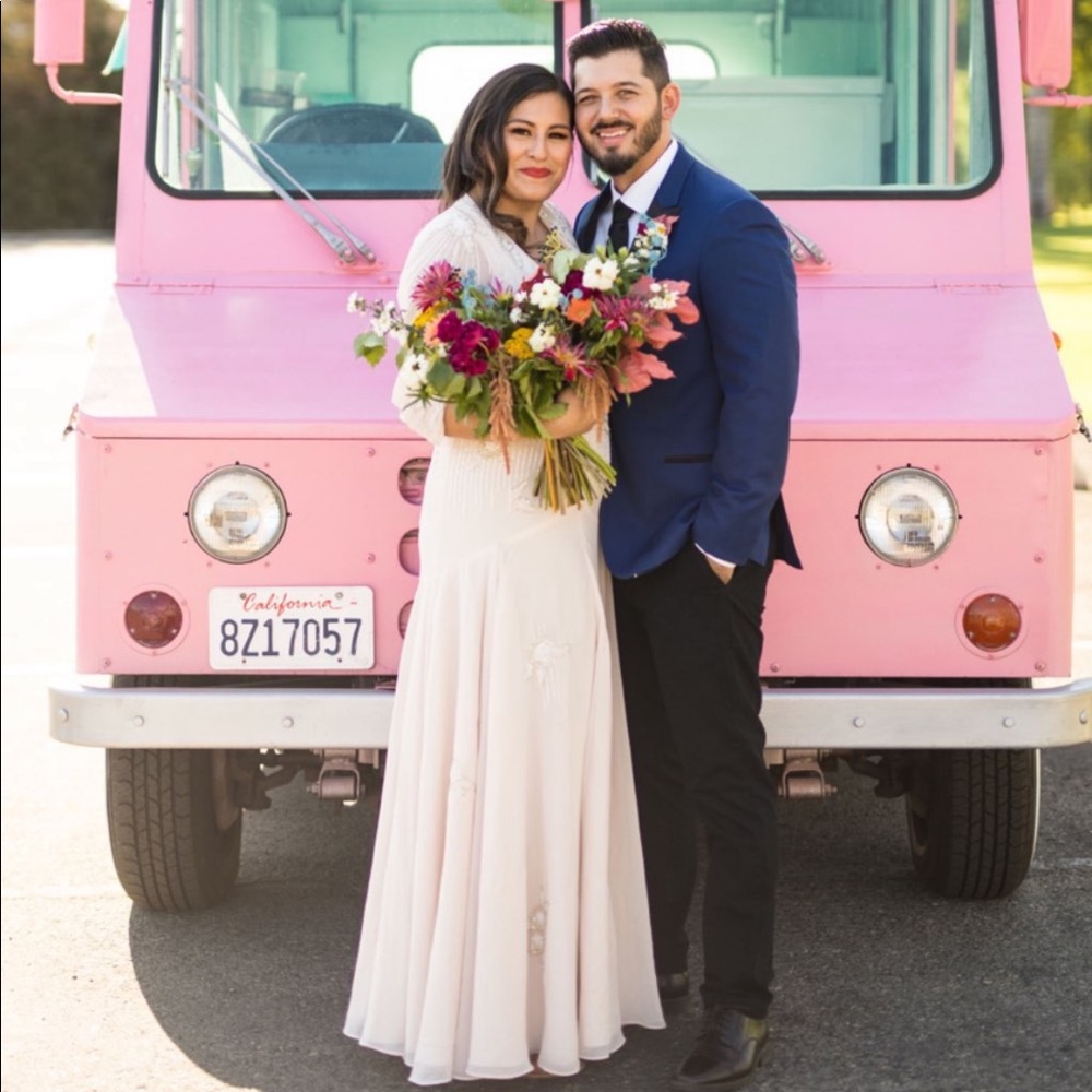 ASOS embellished bridal dress - Picture 9 of 12